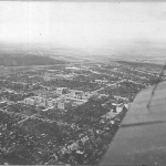 Вид НИИ(НПИ) и западной части города с самолета 1935-36 г. Вид НИИ(НПИ) и западной части города с самолета 1935-36 г.